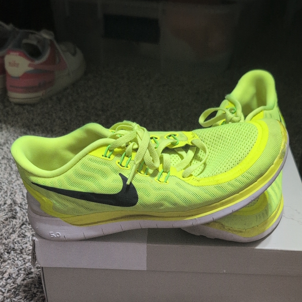 Nike Women's Bright Yellow Athletic Shoes